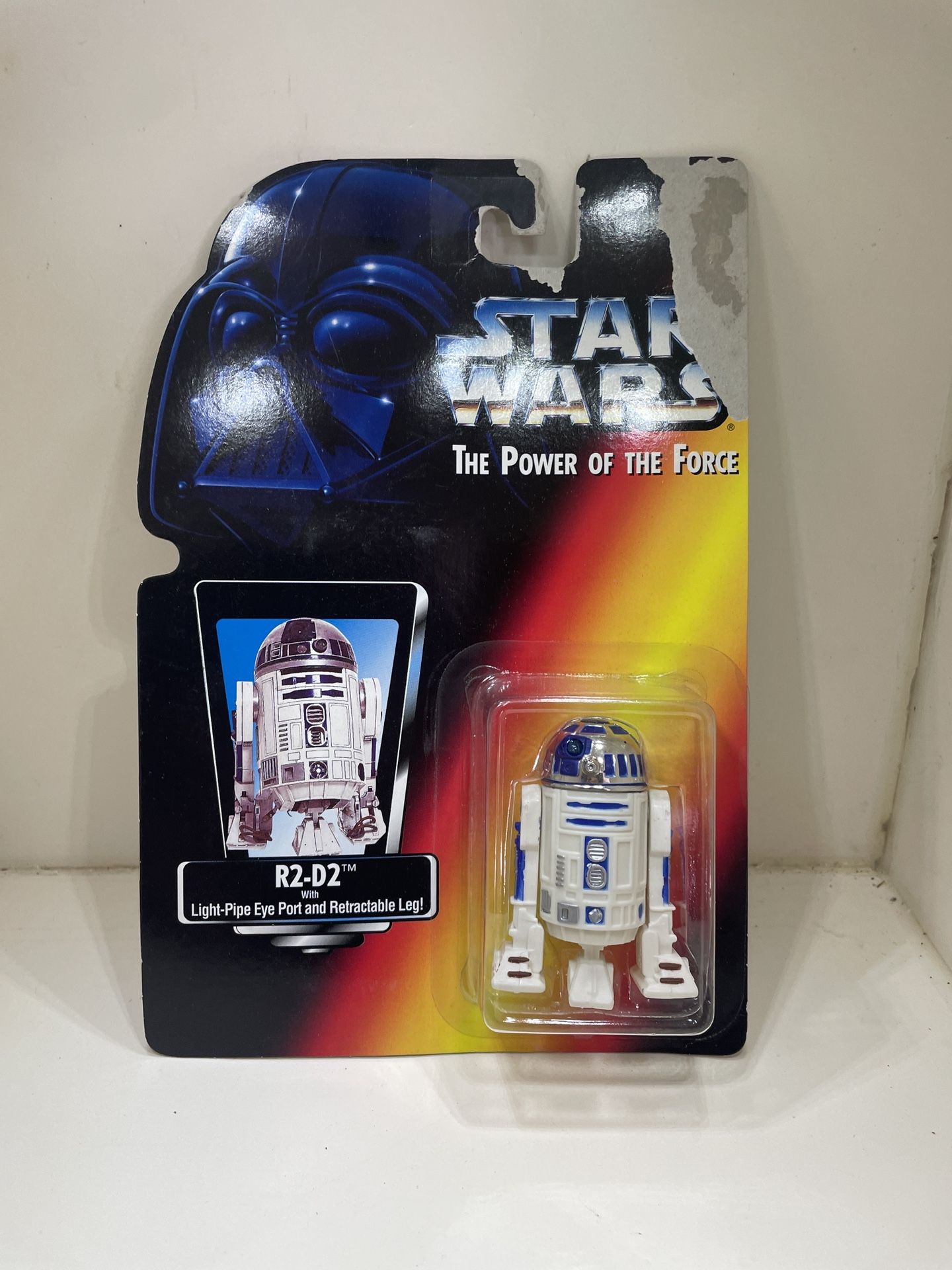 STAR WARS The Power of the Force R2-D2 Action Figure 1995 Kenner Red Card NEW