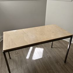 Metal/Wooden Kitchen Table