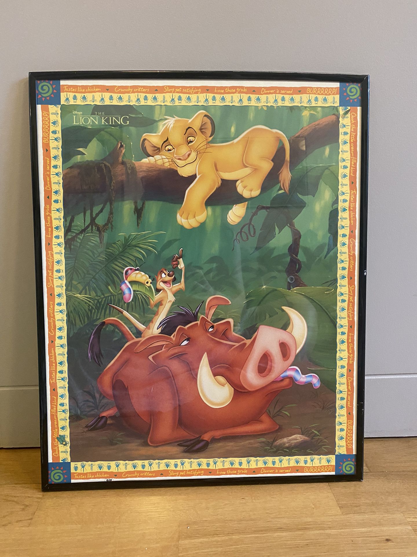  Vintage lion King Poster From The 90s