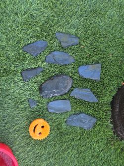 Natural Slate Stone 10PC