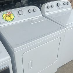 Whirlpool washer & dryer