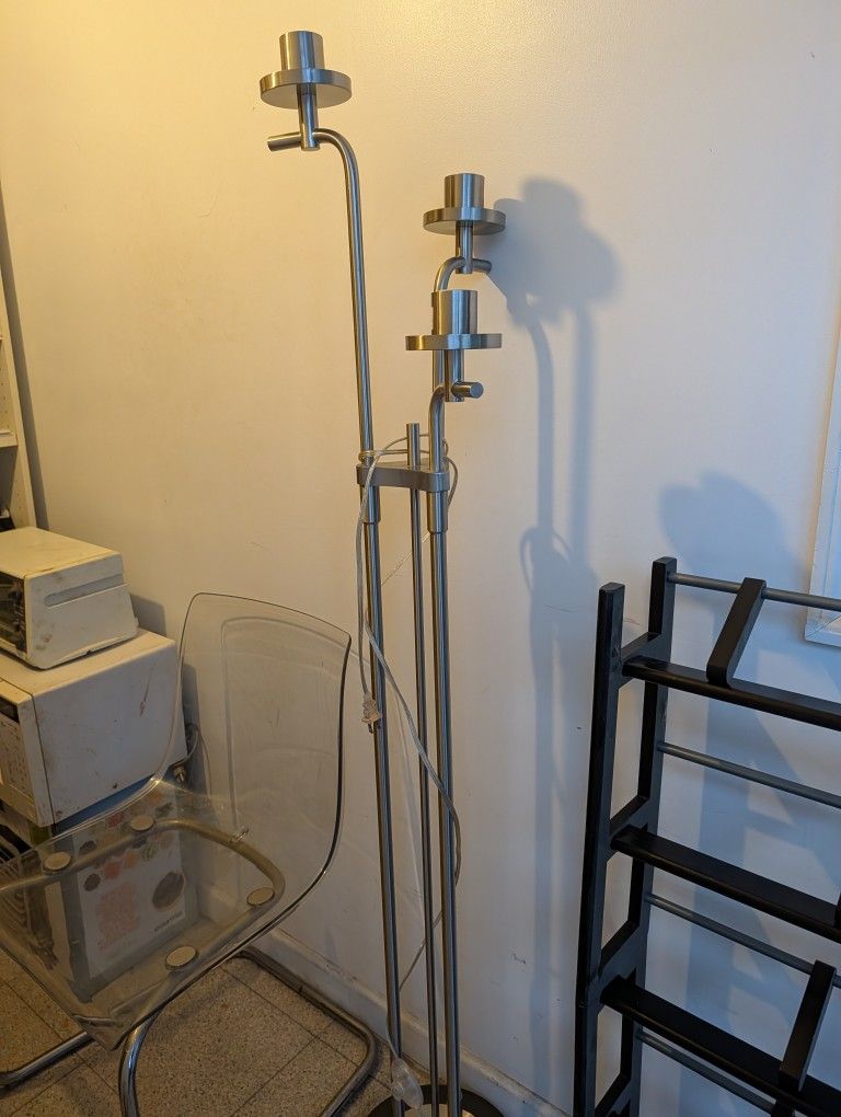 Midcentury Mod Steel Floor Lamp