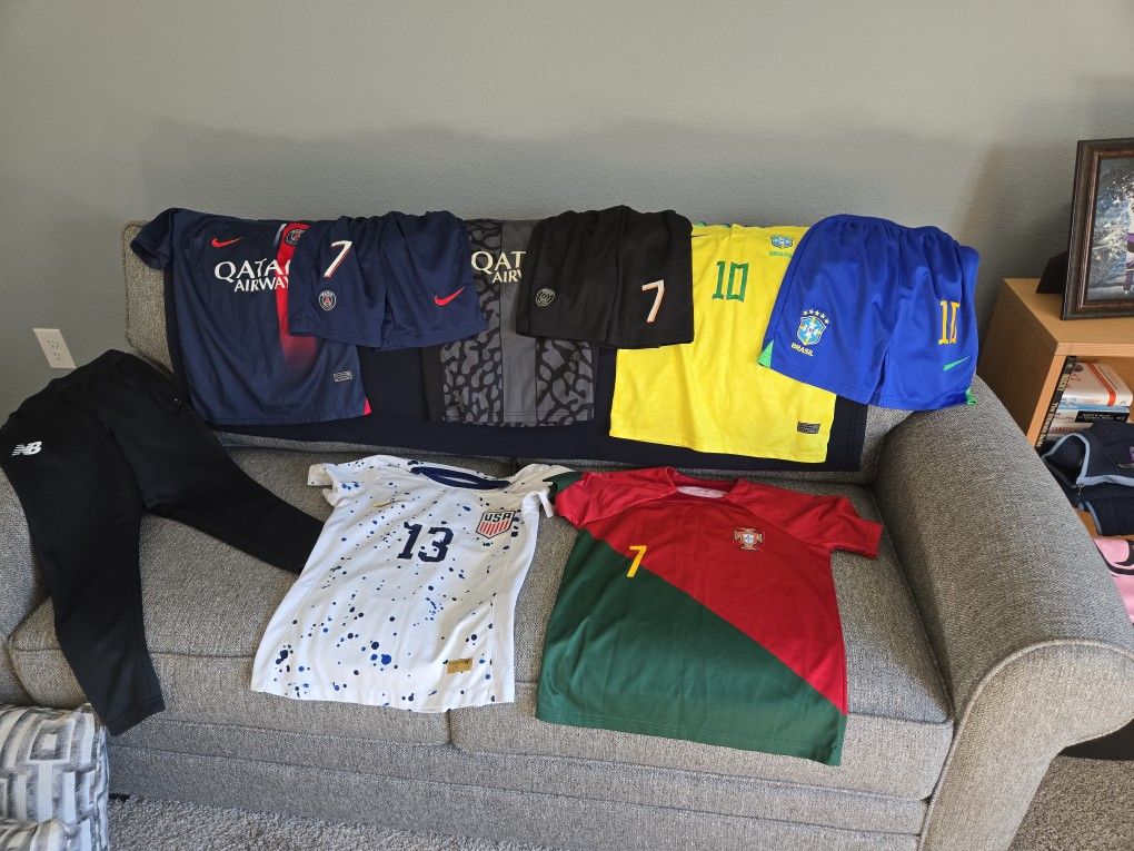 Youth Soccer Jersey Sets