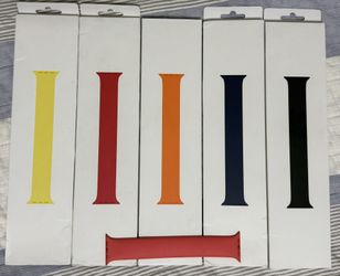 Original - Never worn - Apple Watch Silicone bands, 44mm size 8