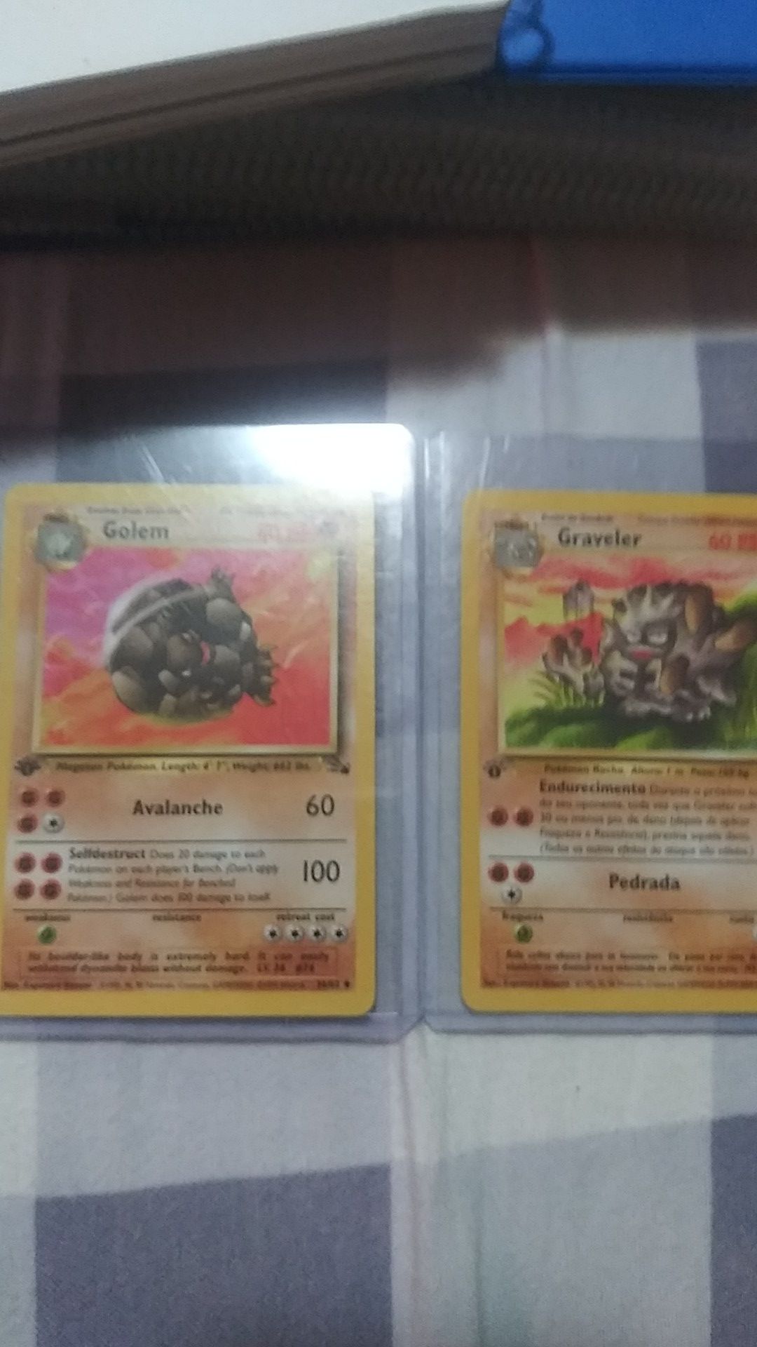 First edition 1995 Basic Pokemon fossil