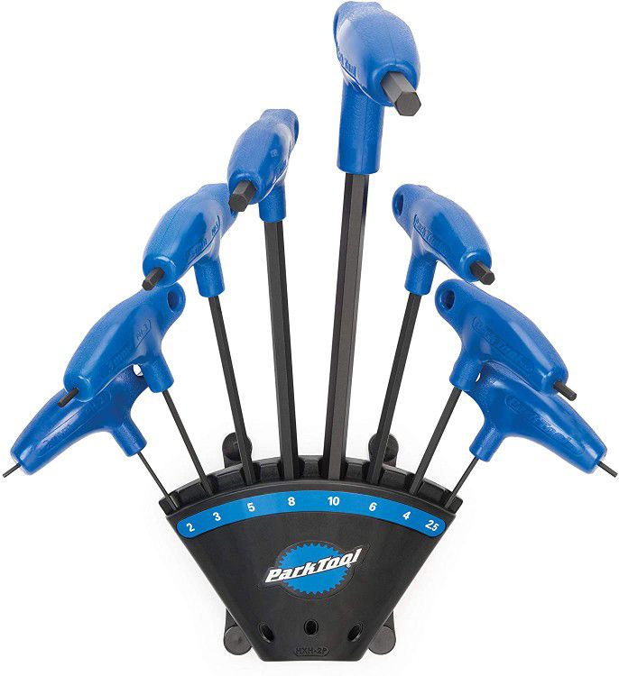 Park Tool PH-1.2 P-Handle Hex Wrench Set 2mm to 10mm - $65


