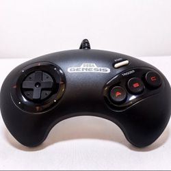 Sega Genesis 3 Button Controller Model 1650 Authentic OEM CLEANED USB