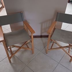 (2) Director chairs