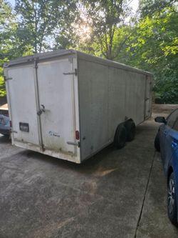 20" x 8' Enclosed Trailer Wells Cargo