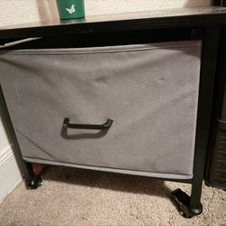 Rolling Side Table 