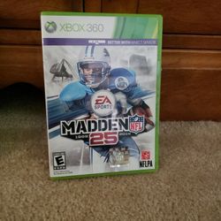 Xbox 360 Madden 25 