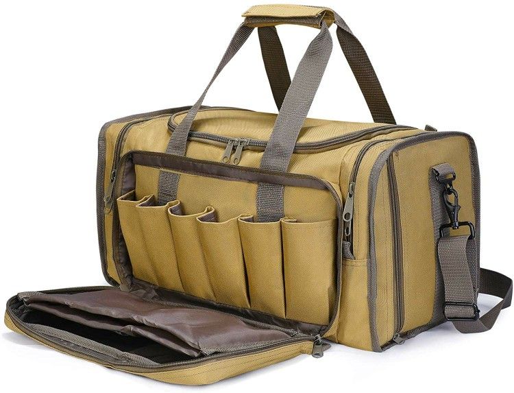 New!! Gun Pistol Range Bag Tactical Shooting Handgun Sling Pack... $35
