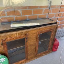 55 Gallon Aquarium With Stand And Everything But Fish