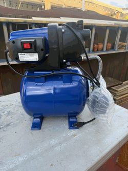 Water pump is 2” pipe