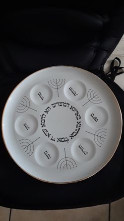 Menora Plate