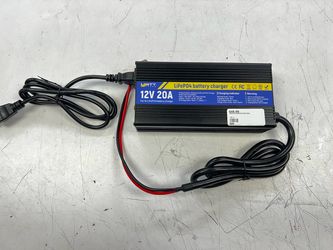 WattCycle 12V 20A LiFePO4 Battery Charger