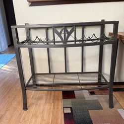 Entertaining Bar Table Shelf