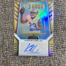 2024 Score It’s Good Kyren Williams Auto