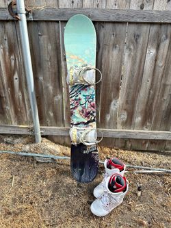 M3 Krystal snowboard 147 cm with bindings