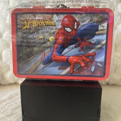 Spider Man Tin Mini Lunch Box Tote
