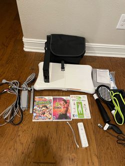 Nintendo Wii System and 3 Games