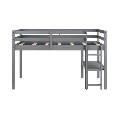 Better Homes & Gardens Twin Loft with Shelf
Gray