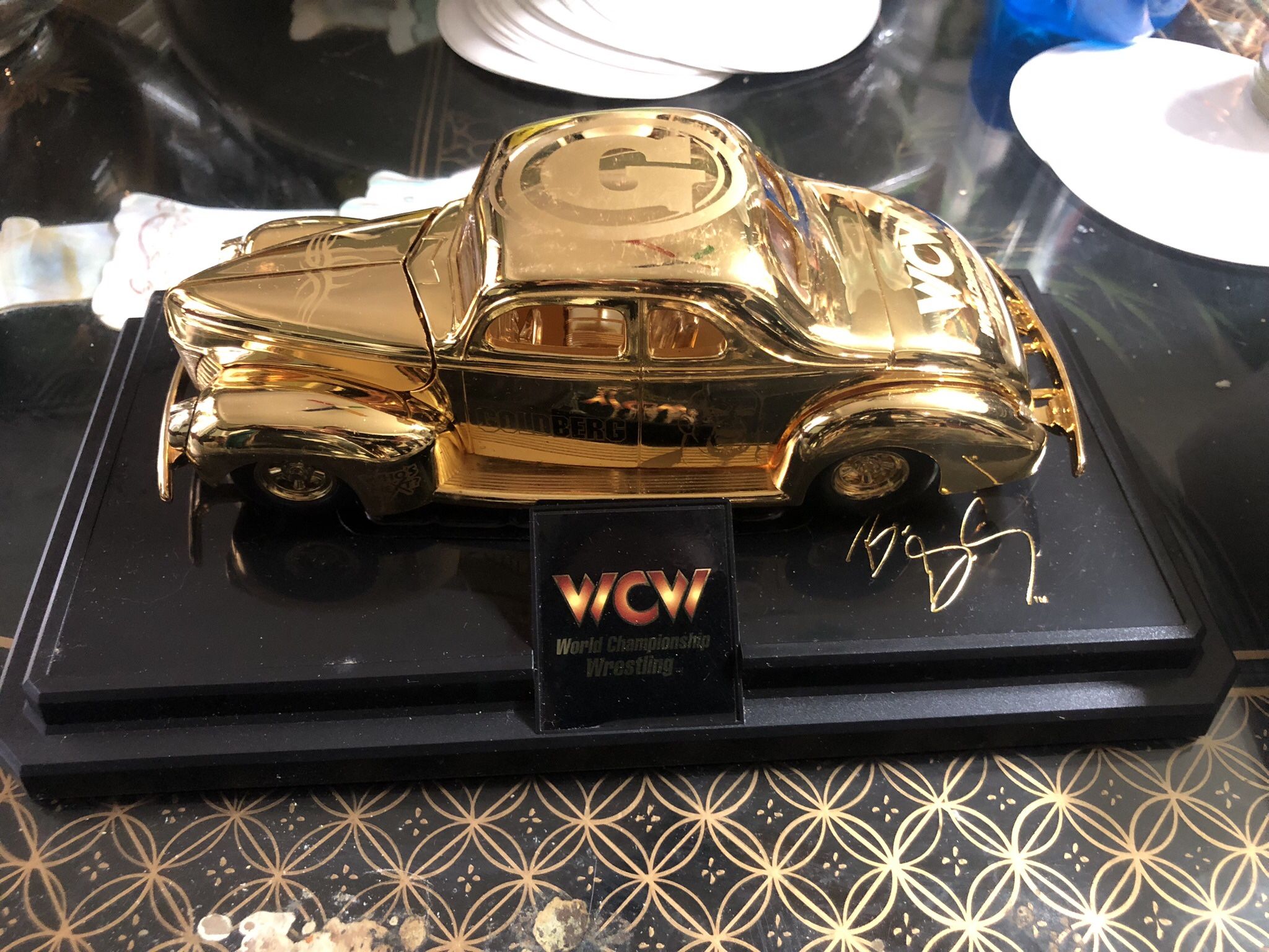WCW 24k Gold Car