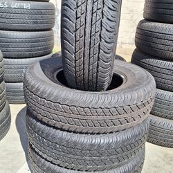 DUNLOP P245/75R16 99%TREAD LIFE ASK FOR ANY SIZE YOU NEED