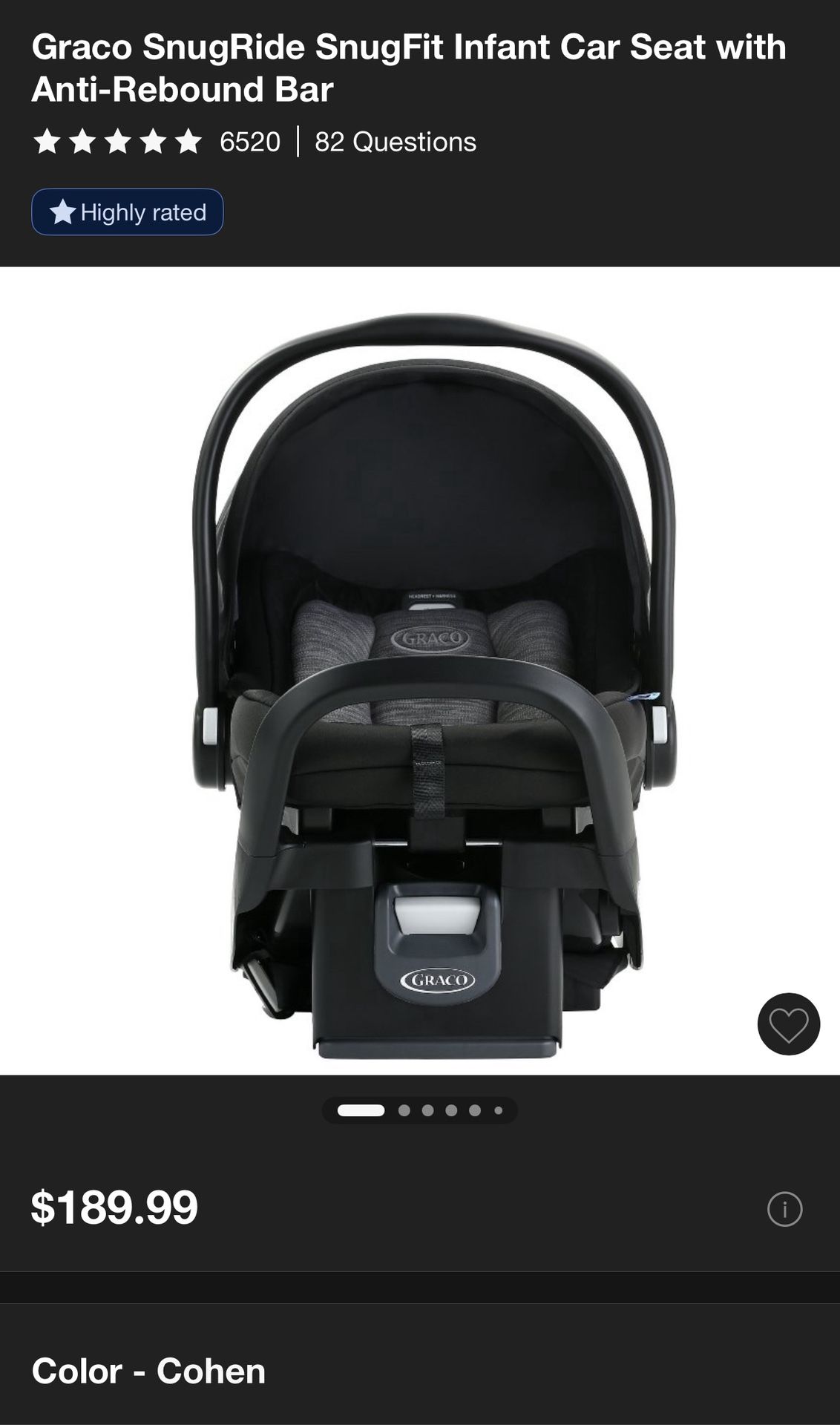 Graco Car Seat