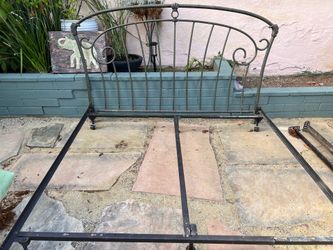 Unique Metal Queen Headboard