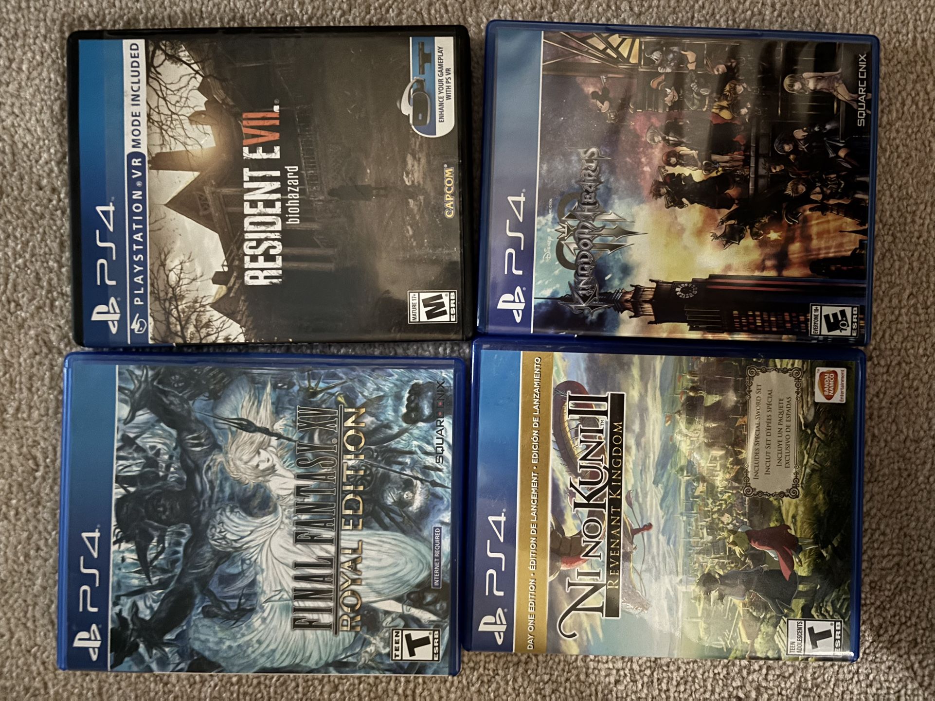 4 PS4 games