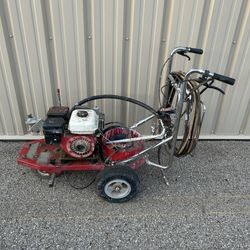 Titan PowrLiner 3100 Line Striper 4HP Honda Engine – Needs Pull Start Repair