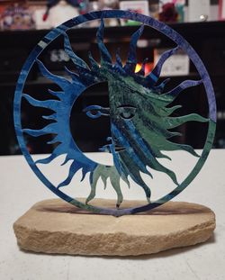Metal Lazart sun & moon
