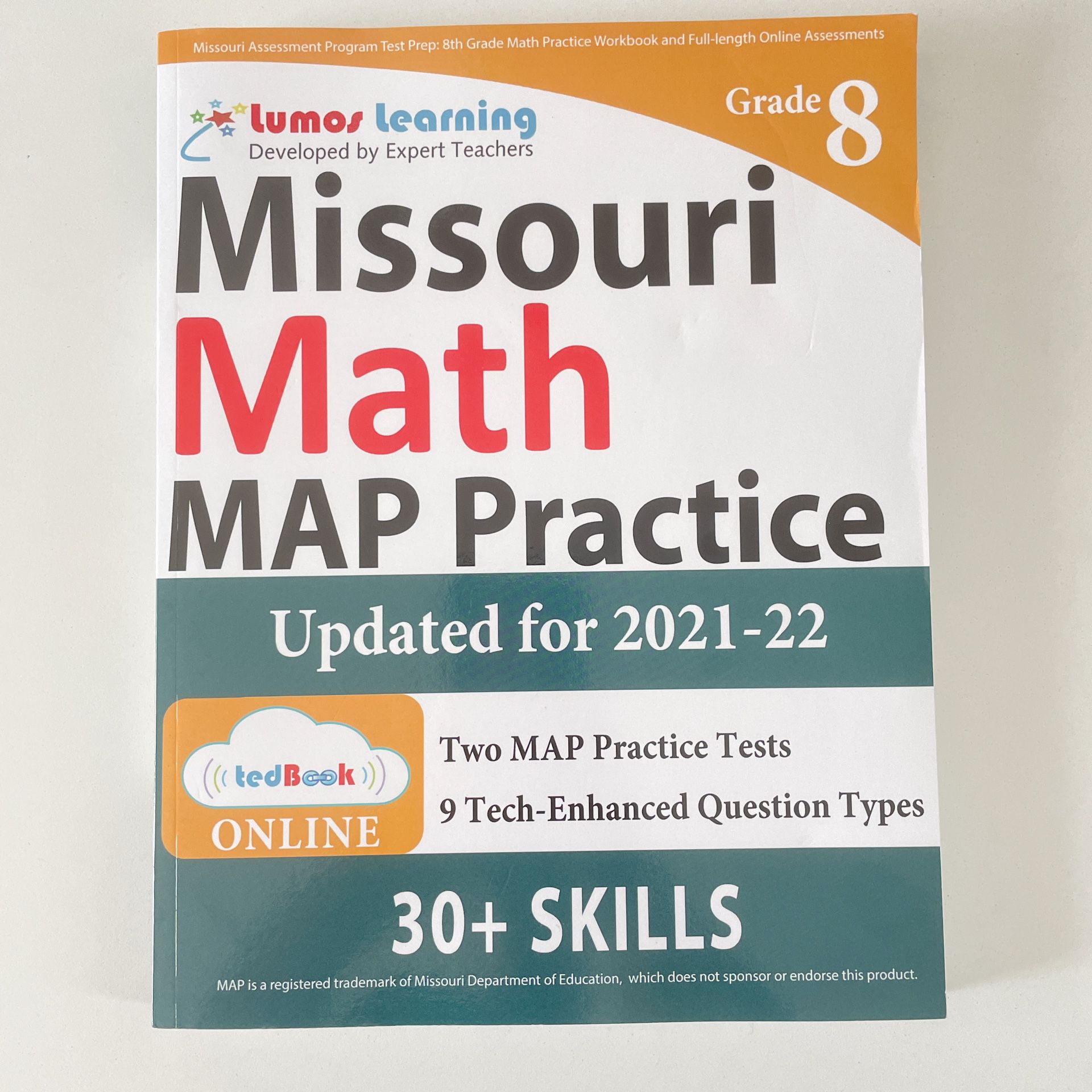 Missouri Math MAP Practice Grade 8 - New