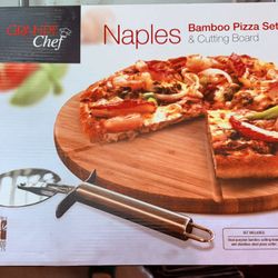 Bamboo Pizza Set