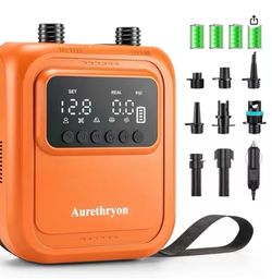 Rechargeable Electric Paddle Board Pump （orange)