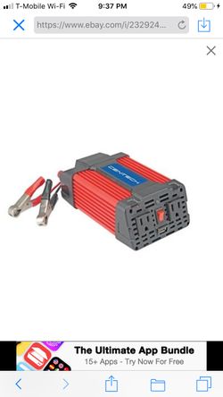 2 power inverter $60