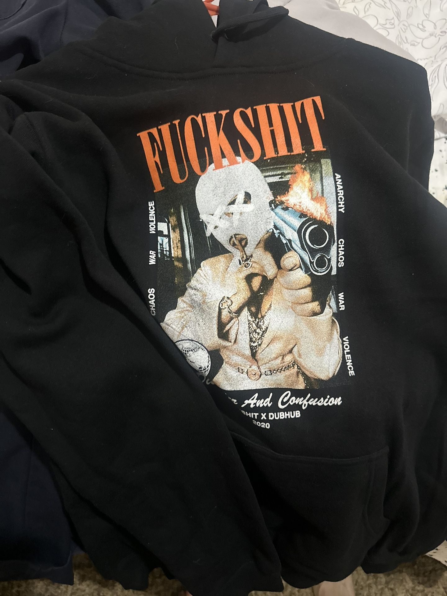 Medium Black Dub Hub Hoodie