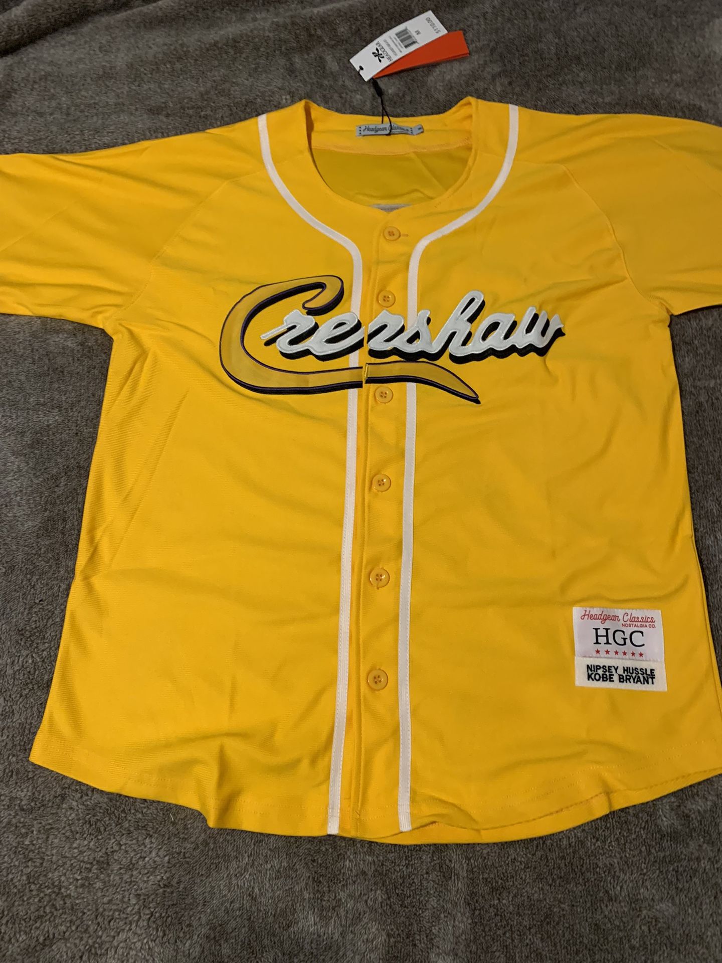 Crenshaw Kobe Baseball Jersey