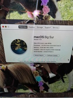 iMac Desktop 2015 21.5 Inch