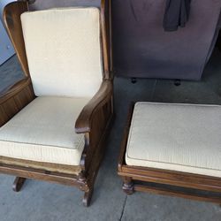 Wooden Rocking Chair