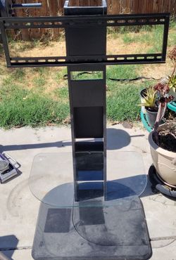 TV Mount/Holder Stand Bedroom and with Small Glass Table