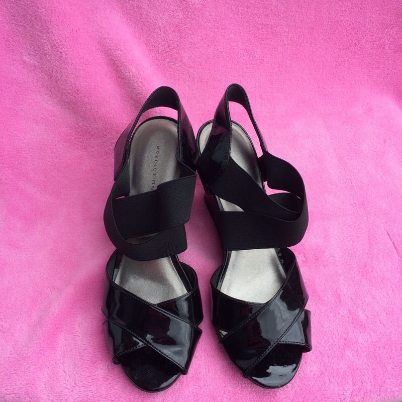 Black summer shoes