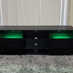 LED TV Stand – Supports up to 65” – Like New