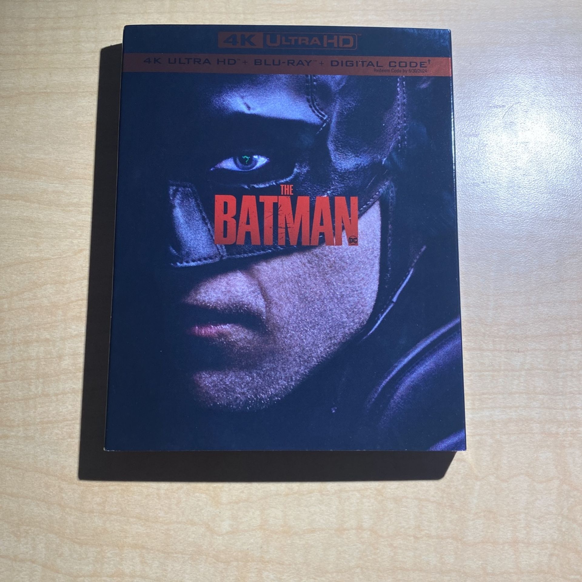 Unopened: The Batman 4k + Blu-Ray + Digital Code