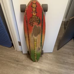 Santa Cruz 38” longboard cruiser.