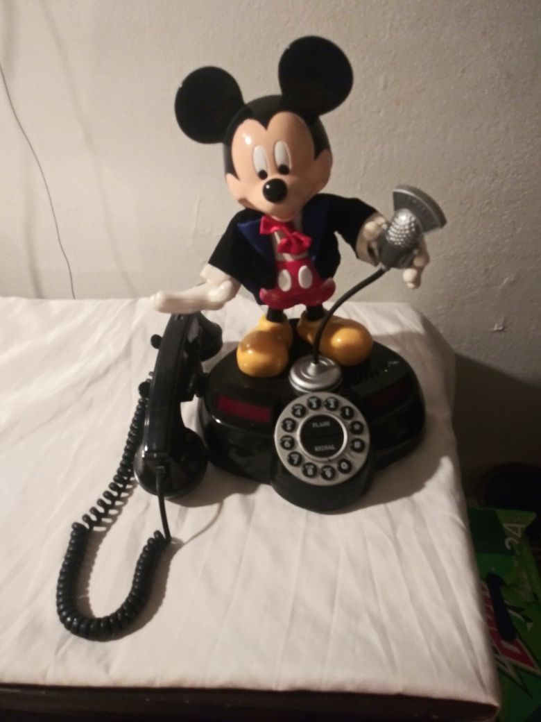 Rare Mickey "M.C." Talking Telephone