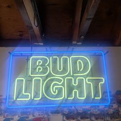 Bud Light Neon Sign 
