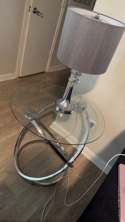 three piece, silver, and table set