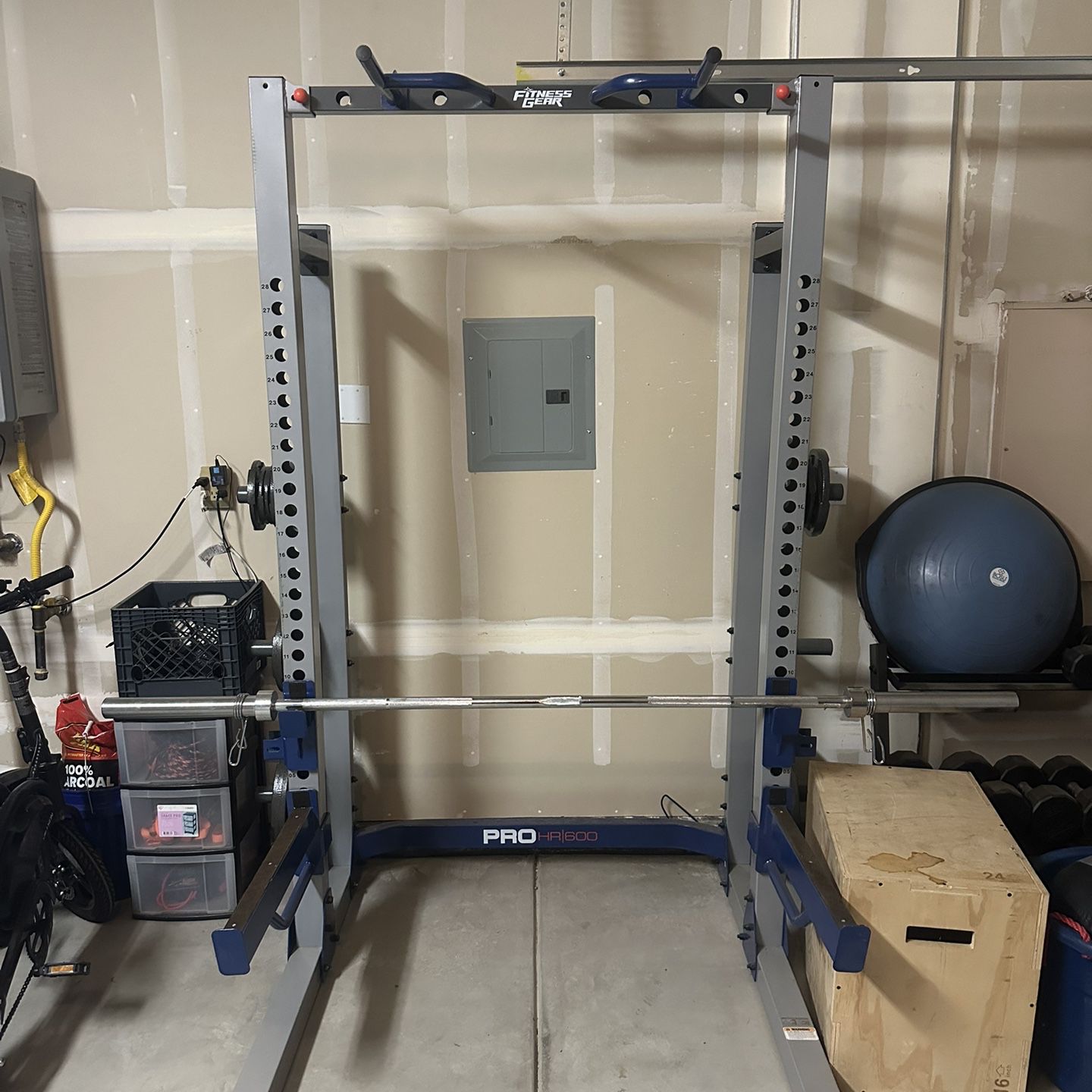 Weight Rack With Weights